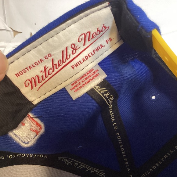 Mitchell & Ness Golden State Warriors snapback Hat NBA - Picture 9 of 10